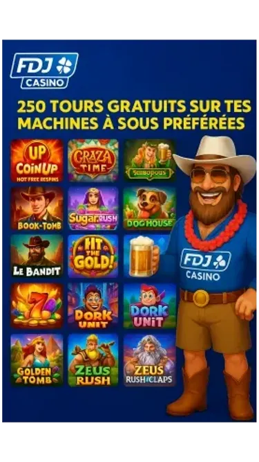 FDJ Casino. Screenshot